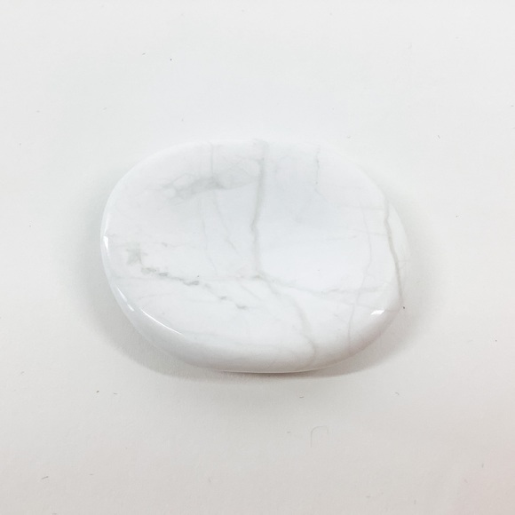 Other - WORRY STONE POLISHED WHITE MARBLE